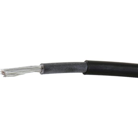 Câble solaire - PNI-SOL06N - 6 mm² - 10 m - Protection UV, flexible et ignifugé (1/4)