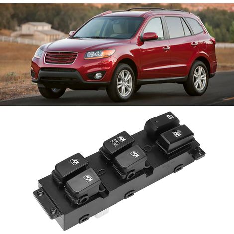 Linker vorderer Fensterheberschalter passend für Hyundai Santa Fe CM 2007–2011 93570–2B000 (1/5)