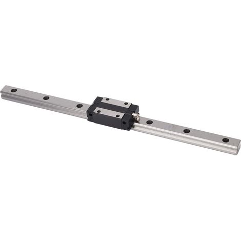 Guide rail linéaire carré en acier à roulement avec bloc glissant EGH20CA pour imprimante 3D et CNC, ensemble 400 mm (1/5)
