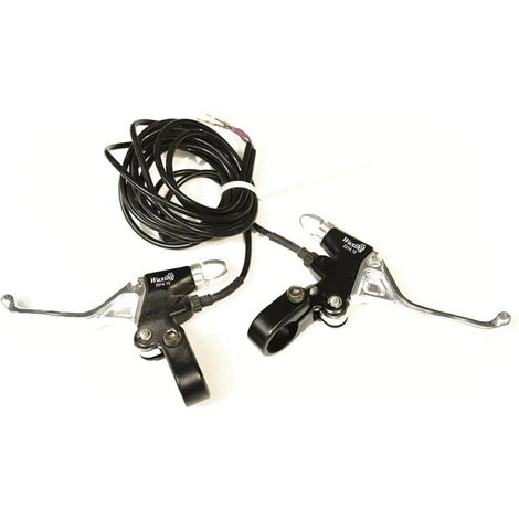 Maneta de freno para bicicleta eléctrica + cable largo de sensor de frenada (1/3)