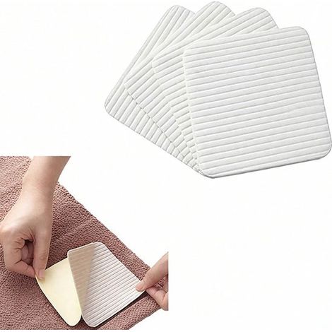 Nastro adesivo antiscivolo, adesivi antiscivolo sottostrato, tecnologia sottovuoto, sottostrato antiscivolo per tappeti, tappetino antiscivolo per pavimenti duri e lisci, trattiene (1/5)