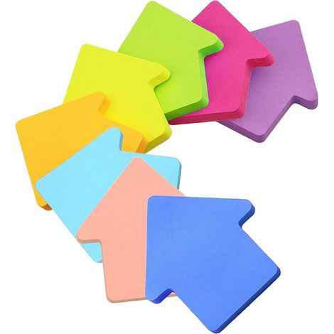 Notas Adhesivas - 240 Unidades - 70 x 70 mm - 8 Colores - Para Oficina Escuela y Hogar (1/5)
