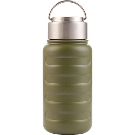 1 Gobelet isotherme,Acier inoxydable 304,Grande capacité 1000 ml,Isolation thermique 6-12h,Sport et voyage (1/5)