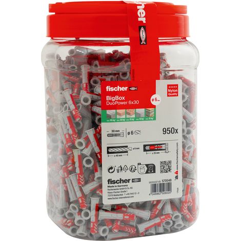 Fischer DuoPower 6x30 BigBox (950 Stk.) - 570548 (1/5)
