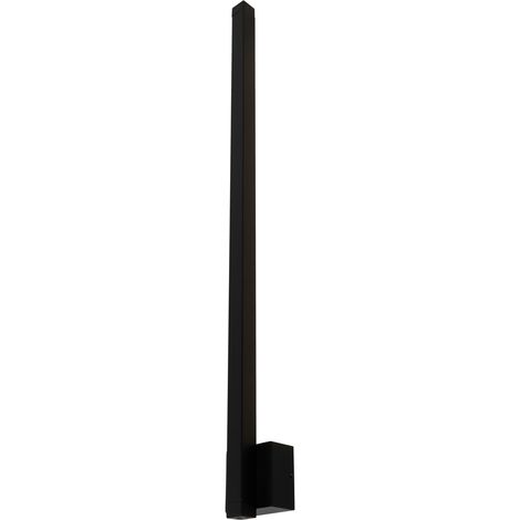 Litecraft Alod Wall Light Outdoor Linear Styled 9W 4000K Integrated LED - Black (1/5)