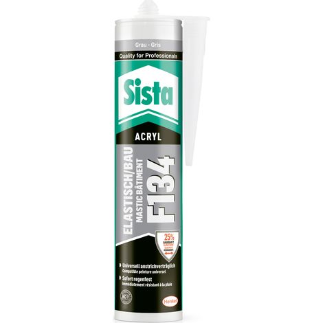 Sista Elastisch / Bau F134 grau 300ml L44GR