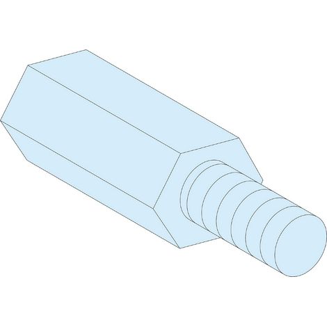 PrismaSeT G Active - Entretoise hexagonale - M6 - Haut.=25mm - lot de 4 - LVS03198