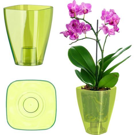 Housse de Pot de Fleurs, Design Élégant, Compatibilité Universelle, vert, Petit-c (1/2)