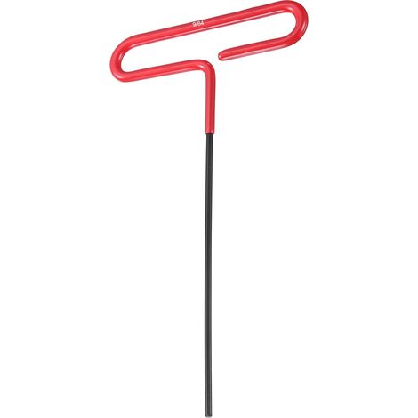 7/64" SAE Long T-Shaped Hex Key with Padded Handle (1/5)