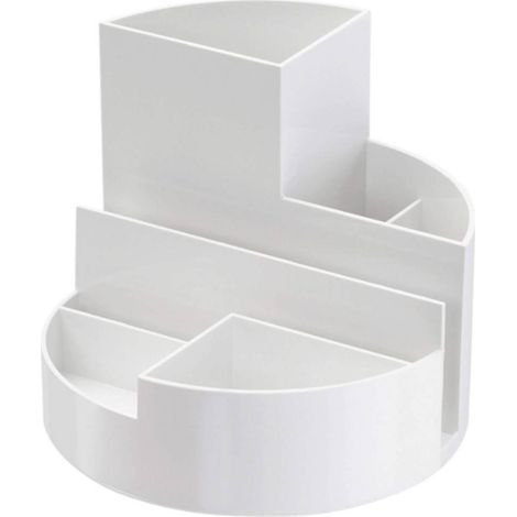 Organiseur de bureau - MAUL - 4117602.ECO - 6 compartiments - Blanc - Plastique (1/2)