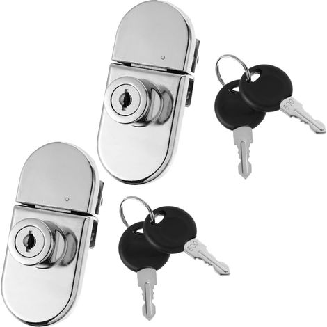 Serrure de haute sécurité et de protection LALAFINA pour portes vitrée (1/5)