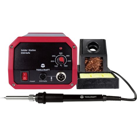 TOOLCRAFT ST-50A Lötstation analog 50 W 150 - 450 °C inkl. Lötspitze (1/5)