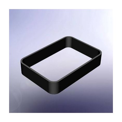 TEKO RWK-2.12 Cadre TPU bleu (L x l x H) 80 x 56 x 15 mm 1 pc(s) Y715862 (1/2)