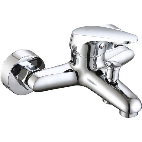 Grifo monomando de bañera cromado serie Mentha  Oferta exclusiva (1/2)