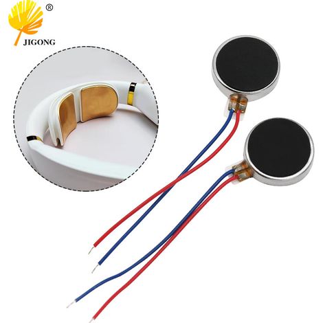 Brosse à dents électrique miniature à moteur plat, masseur oculaire vibrant, vibromasseur pour téléphone portable à moteur plat