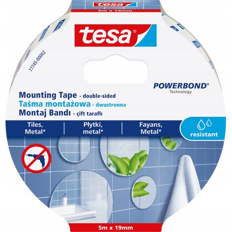 Nastro biadesivo Tesa impermeabile 5 m (1/5)