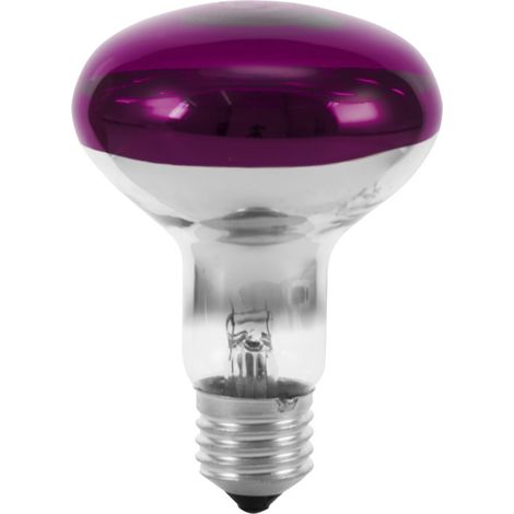Eurolite 9210440U Glühlampe  E27 Reflektor 60 W Violett (Ø x L) 80 mm x 110 mm  1 St.