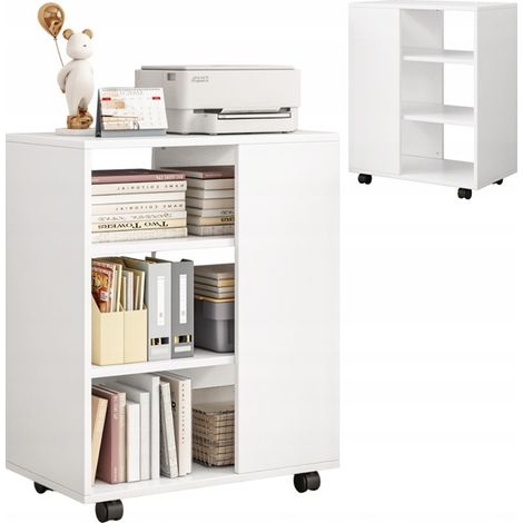 Multifunktionaler Standschrank Regal Regal Moderner Druckertisch (1/5)