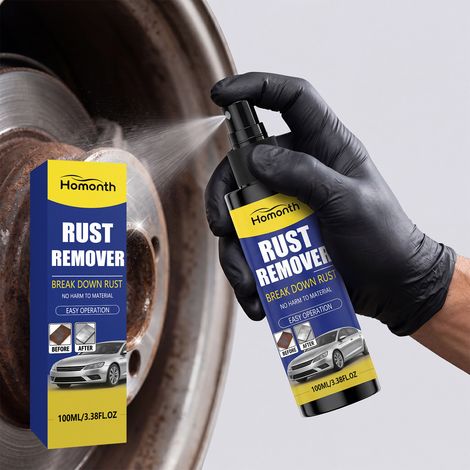 Rostentferner für Autoreifen und Felgen, Reinigungs- und Fleckenentfernungsmittel, Metallpolitur, Rostentfernung, Aufbereitungs- und Pflegemittel – 100 ml -- DTEKGAZ (1/5)