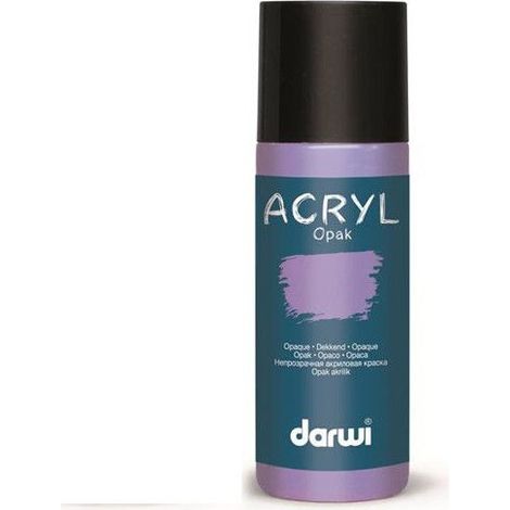 Peinture acrylique - DARWI - DA0220080931 - Opaque - Coloris Lilas - 80 ML (1/2)