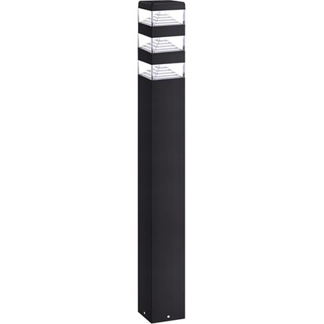 Borne d'extérieur pyramide 1500 lumens – 48 leds SMD 2835 – Inox 204 résistant à la corrosion – Hauteur 80cm – Lumière 120° – Lumihome