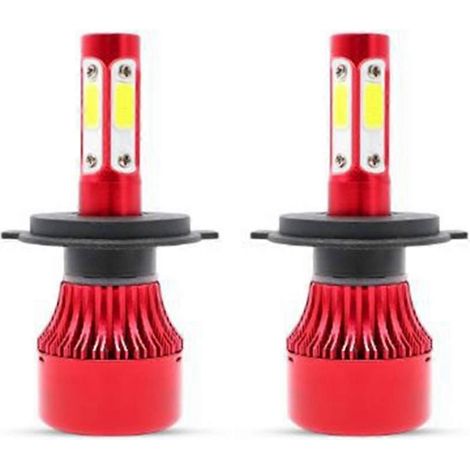 Lot de 2 ampoules LED pour feux de position de phares automobiles, 3500 lm, 6000 K, pour feux antibrouillard. (1/5)