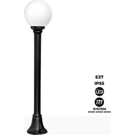 Farola Exterior Fumagalli LED "GLOBO MIZAR/G250" 8.5W E27 -