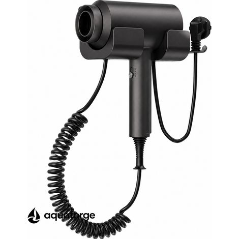 Sèche cheveux mural 1600 W protection thermique soins capillaires (1/5)