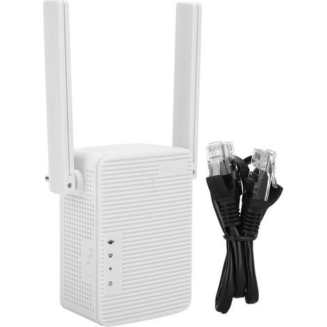 Amplificador WiFi de doble antena WR13B de 300M, extensor de señal inalámbrica, enchufe europeo 100-240V (1/5)
