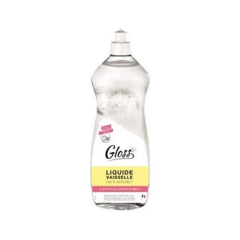 Lavavajillas líquido brillante 1l aceites esenciales limón