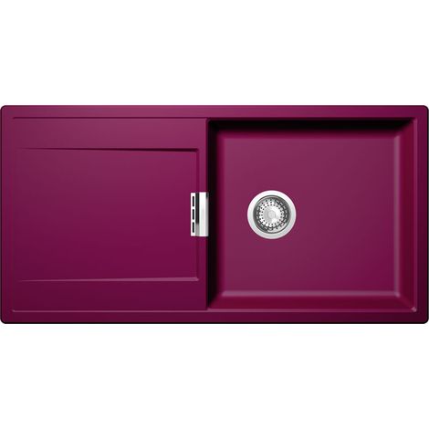 Schock Einbauspüle Cristadur Mono D-100 L A Berry BRY Exzenterbedienung (1/3)