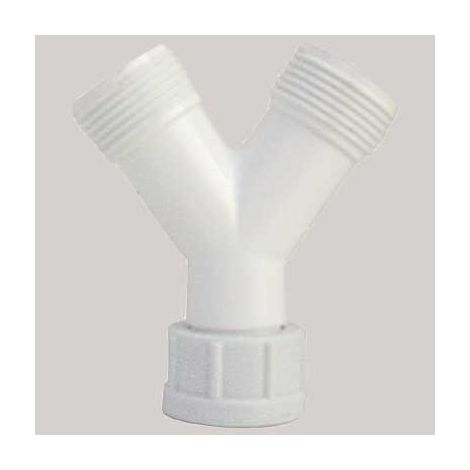 RACCORDO A Y PER TUBO CARICO LAVATRICE E LAVASTOVIGLIE  3/4 M x 3/4M x 3/4 F     MADE IN ITALY