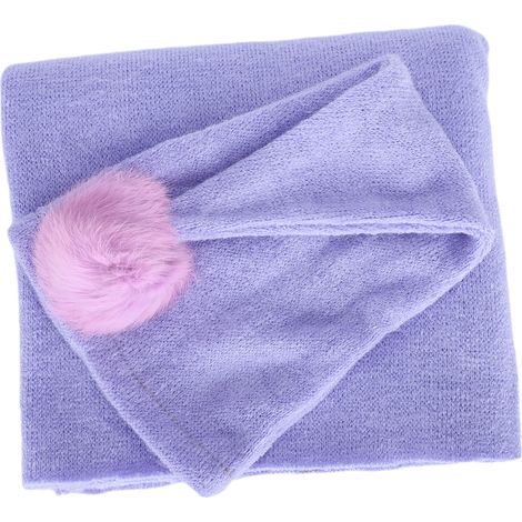 Accessoires photo : sac de couchage, bonnet, couverture pour nouveau-né, lange, vêtements et costumes pour bébé, violet clair (1/5)