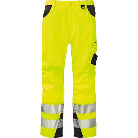 4PROTECT® 3856 Gr. 68 Warnschutz-Bundhose TENNESSEE leuchtgelb/grau (1/5)