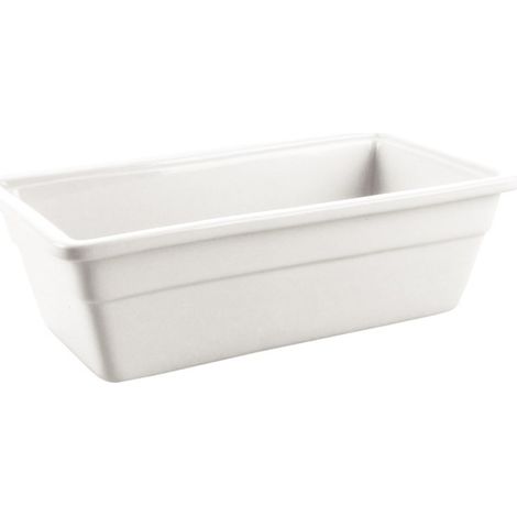 Plat en Porcelaine GN 1/3 100 mm - Olympia
