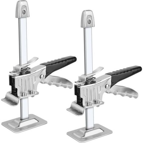 Lève-Plaques Manuel Outil de levage pour bras 2 pcs Outil De Serrage De Précision Du Bras Cric Multifonction pour Portes Fenêtres (1/4)