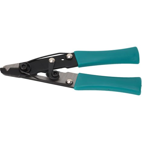 Coupe-tube capillaire en acier à roulement pour tuyaux souples en cuivre, aluminium, PPR et PVC jusqu'à 3 mm de diamètre