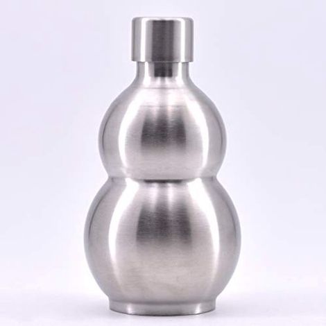 500 ml isolierte Edelstahl Weinflasche, minimalistisches Design, tragbar, leicht, luftdicht, handliche Weinflasche (1/4)