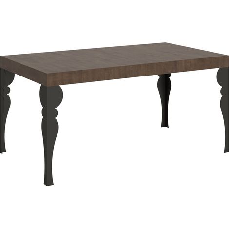 Tavolo Allungabile 160-244x80x77 cm Paxon Noce (1/4)