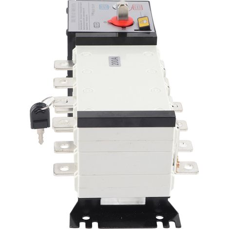 Generator-Umschalter, isoliert, 2 Eingänge, 1 Ausgang, mechanische Verriegelung, automatischer Dual-Power-Umschalter, AC 400 V, 200 A (1/5)