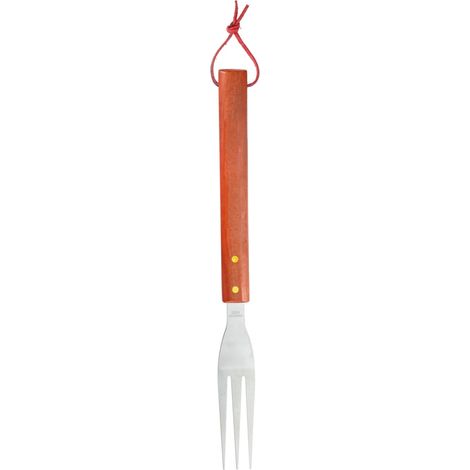 MAURY'S GRILL FORCHETTONE PER BBQ CON MANICO IN LEGNO DA 39 CM