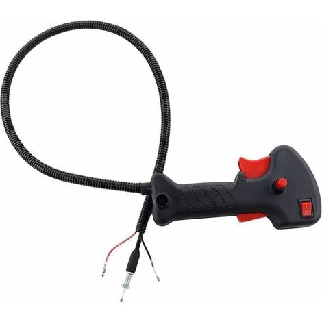 Reemo Poignée d'accélérateur pour débroussailleuse Dolmar MS27U, Matrix BMS 900-4, Demon RQ580-Crezuo (1/4)