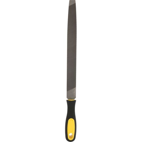 Lime de dressage T12 en acier carbone, dureté élevée pour couteaux, manche antidérapant 37 cm