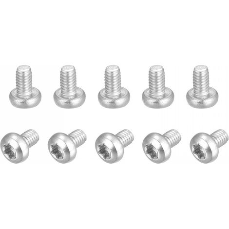 20pcs M2.5x4mm Torx Sécurité Machine Vis 316 Inox Acier (1/5)