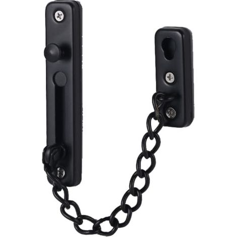 BelleRise - Chaîne de sécurité pour porte - Noire