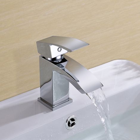 Arke Modern Chrome Cloakroom Basin Mono Mixer Tap (1/4)