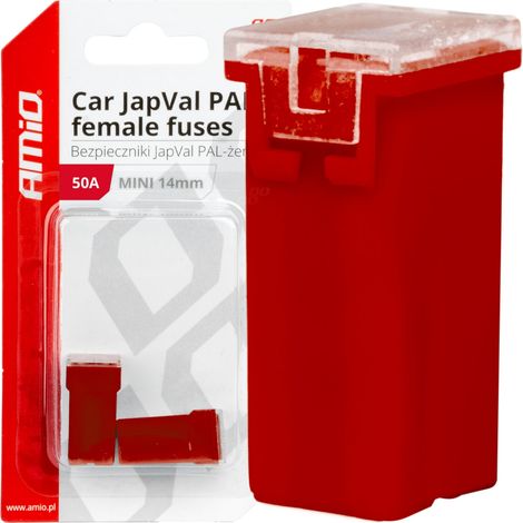 Japval PAL Kfz-Sicherungen (weiblich), 2 Stück, 50 A, amio-03439 (1/5)