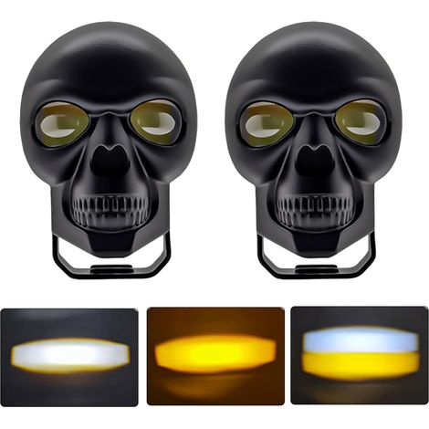 2PCS MOTORCYLE DRIVE LAVRE LED POD BAR BAR SPEALS SPELLEMENTS SPELLES AUXILIARES LUMIÈRES AUTO (1/5)