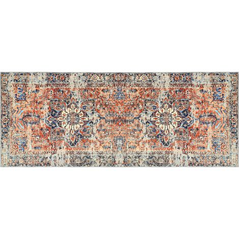 Teppich ORIZ Orange 80 x 200 cm 100% Polyester vidaXL (1/4)
