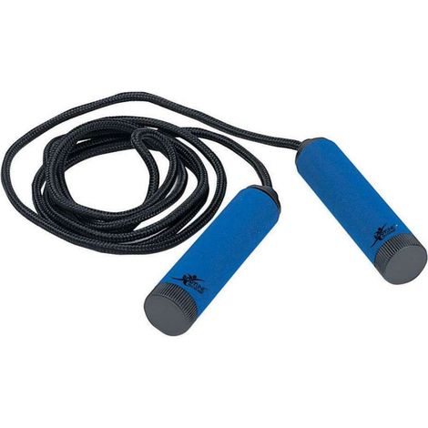 Corda per saltare in nylon impugnatura soft lunghezza 2,7m